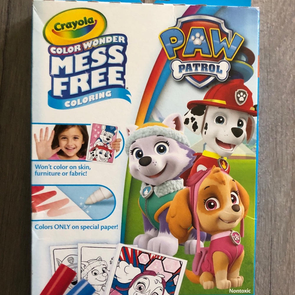Crayola Color Wonder Paw Patrol Set